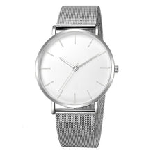Load image into Gallery viewer, Minimalist Men Fashion Ultra Thin Watches Simple Men Business Stainless Steel Mesh Belt Quartz Watch Relogio Masculino