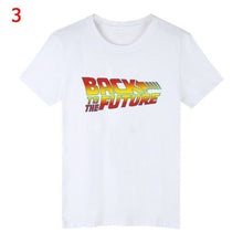 Load image into Gallery viewer, Back To The Future Tshirt Luminous T Shirt camiseta Summer Short Sleeve T Shirts back to future Tee Tops Streetwear T-shirts 4XL