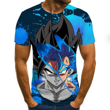 Load image into Gallery viewer, Summer New Dragon Ball Z 3D T Shirts Boy Tops Tees Unisex Short Sleeve Casual Japanese Anime T Shirts Plus Size XXS-6XL
