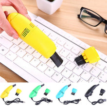 Load image into Gallery viewer, 1pc USB Keyboard Cleaner PC  Laptop cleaner Computer Vacuum Cleaning Kit Tool Remove Dust Brush Home Office desk
