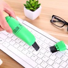 Load image into Gallery viewer, 1pc USB Keyboard Cleaner PC  Laptop cleaner Computer Vacuum Cleaning Kit Tool Remove Dust Brush Home Office desk
