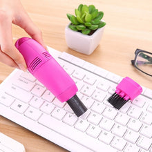 Load image into Gallery viewer, 1pc USB Keyboard Cleaner PC  Laptop cleaner Computer Vacuum Cleaning Kit Tool Remove Dust Brush Home Office desk
