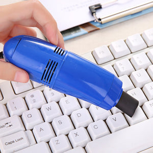 1pc USB Keyboard Cleaner PC  Laptop cleaner Computer Vacuum Cleaning Kit Tool Remove Dust Brush Home Office desk