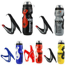 Load image into Gallery viewer, 650ml Bicycle Waterbottle Mountain Road Bike Water Bottle Outdoor Cycling Kettle Portable with Bottle Holder Bike Accessory
