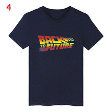 Load image into Gallery viewer, Back To The Future Tshirt Luminous T Shirt camiseta Summer Short Sleeve T Shirts back to future Tee Tops Streetwear T-shirts 4XL
