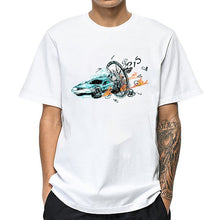 Load image into Gallery viewer, Back To The Future Tshirt Luminous T Shirt camiseta Summer Short Sleeve T Shirts back to future Tee Tops Streetwear T-shirts 4XL
