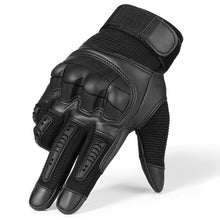 Load image into Gallery viewer, Touch Screen Hard Knuckle Tactical Gloves PU Leather Army Military Combat Airsoft Outdoor Sport Cycling Paintball Hunting Swat
