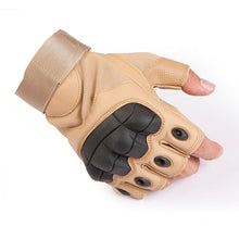 Load image into Gallery viewer, Touch Screen Hard Knuckle Tactical Gloves PU Leather Army Military Combat Airsoft Outdoor Sport Cycling Paintball Hunting Swat
